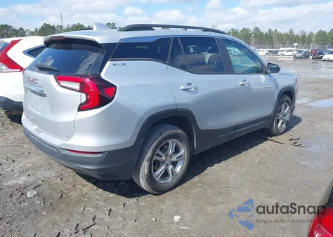 2022 GMC Terrain Fwd Sle from USA, damaged, VIN 3GKALMEV2NL202036